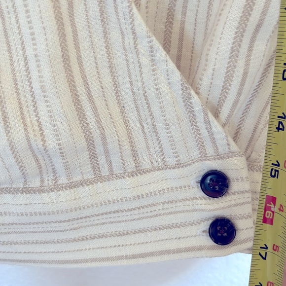 BANANA REPUBLIC LINEN BLOUSE - Picture 6 of 7